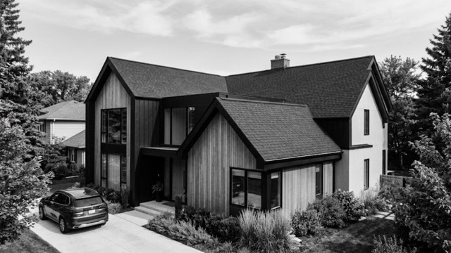 Residential Roofing in progress at a Missoula, MT property