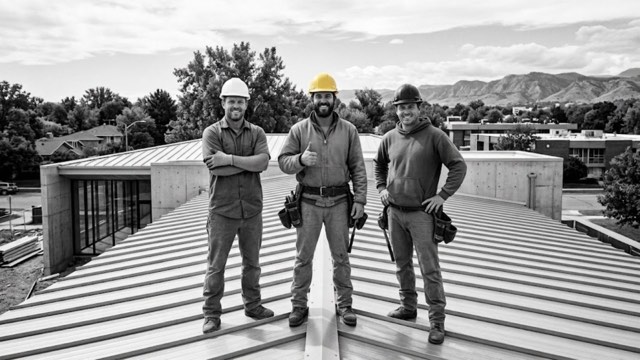 Roofing Contractor Missoula crew installing shingles on a residential roof